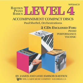 Bastien Piano Basics: Accompaniment CDs - Level 4 Complete