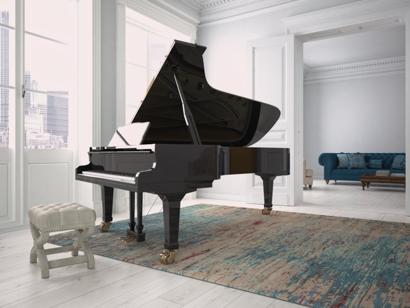 Piano teacher studio